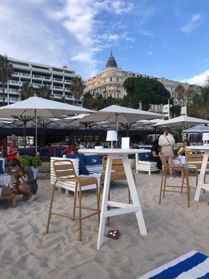 Croisette Martinez, Terrasse Lejlighed Cannes Eksteriør billede