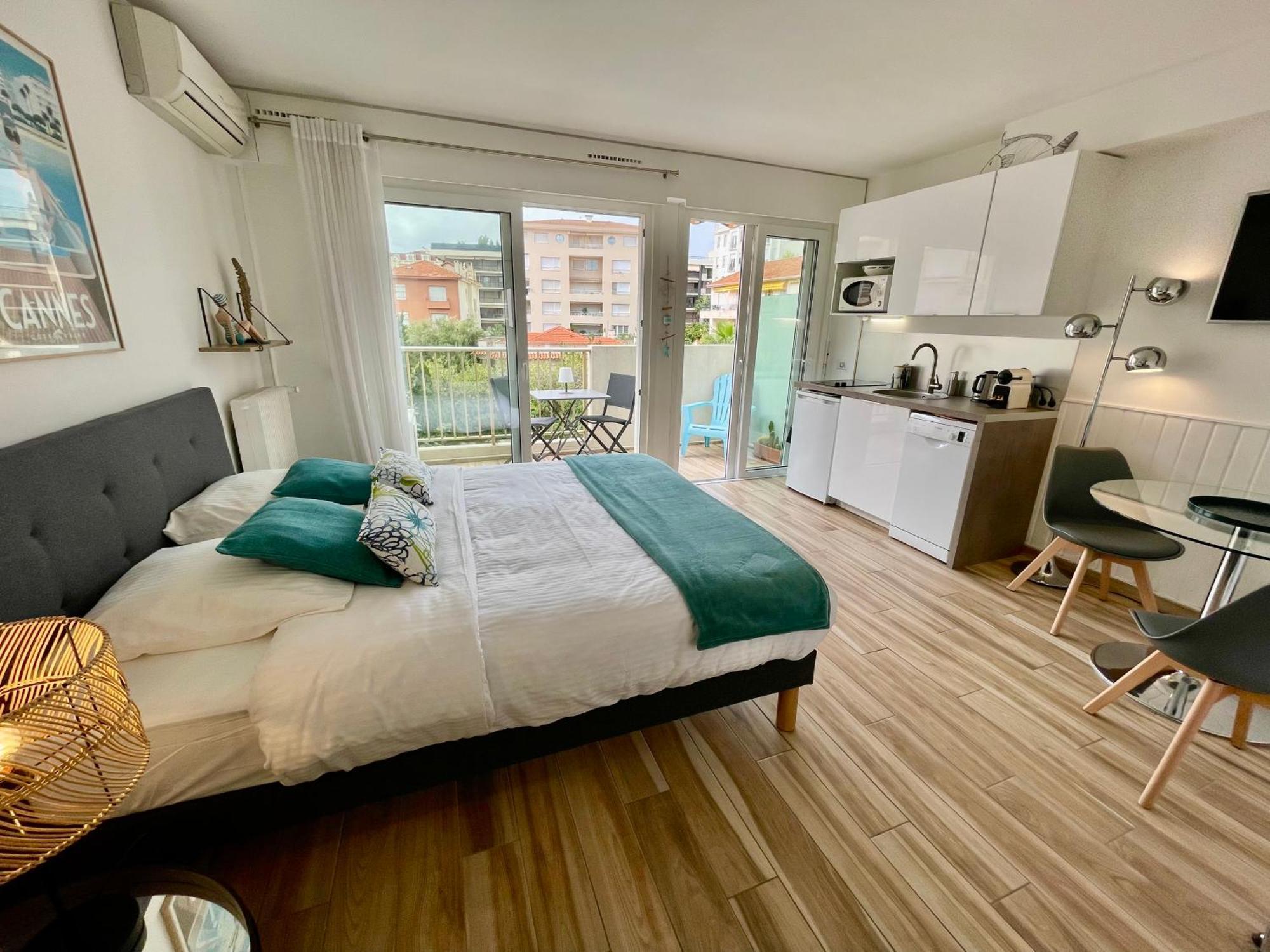 Croisette Martinez, Terrasse Lejlighed Cannes Eksteriør billede