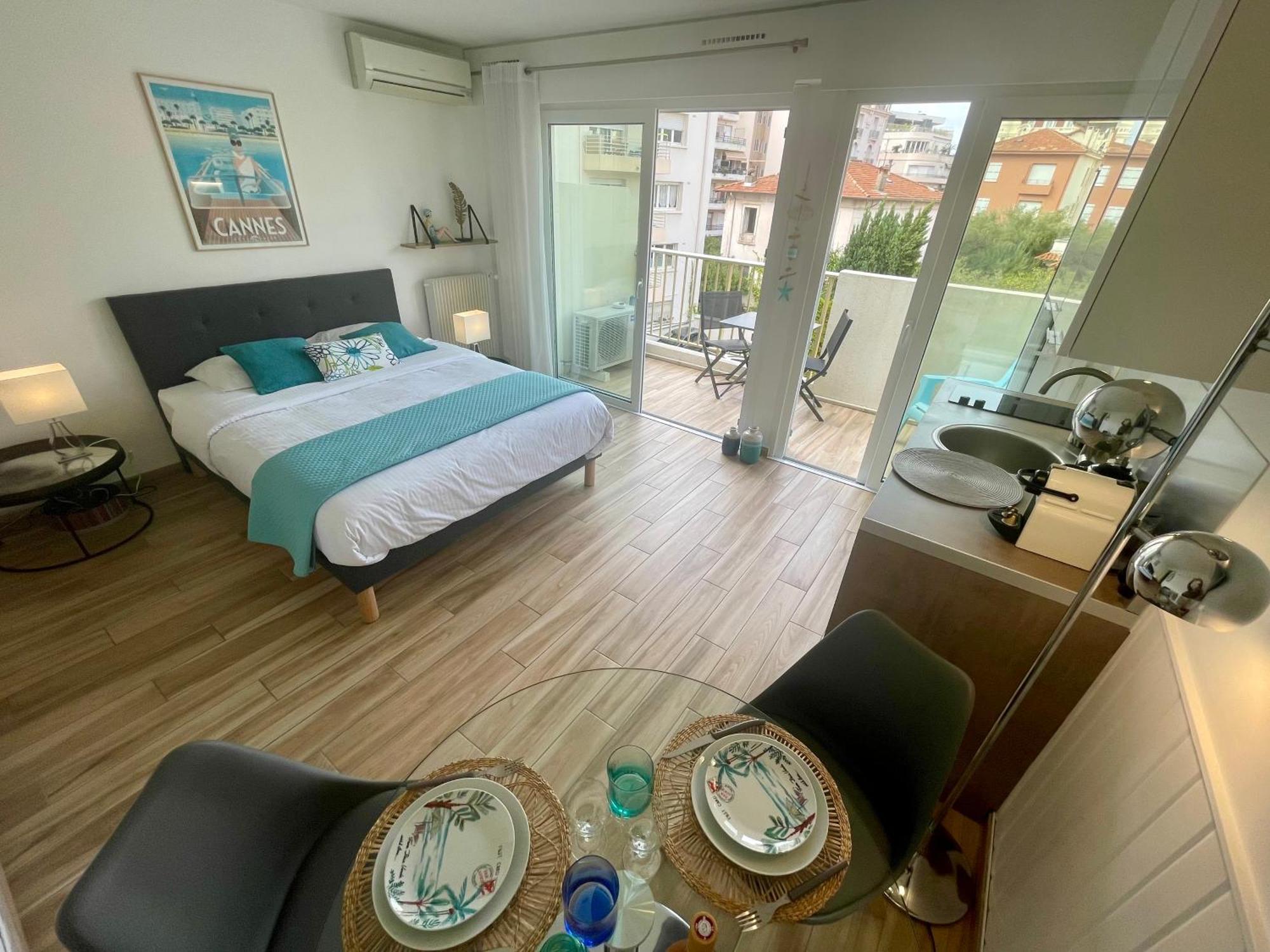 Croisette Martinez, Terrasse Lejlighed Cannes Eksteriør billede
